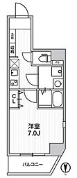 ブラウ本所一丁目 1Kの間取図画像