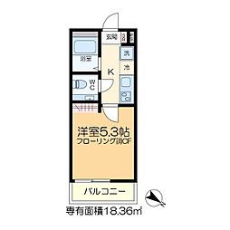 M’Sフラット 1階/-