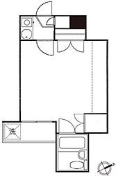 クレッシェントSI-1 1Kの間取図画像