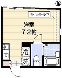 ジュメイラ世田谷 ワンルームの間取図画像
