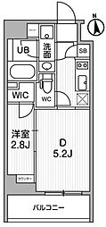 オルタナ東池袋 2Kの間取図画像