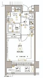 レアライズ高田馬場 1Kの間取図画像