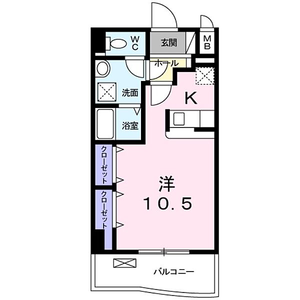 ディオーネ・ジエータ・長堂 ｜大阪府東大阪市長堂３丁目(賃貸マンション1R・5階・29.18㎡)の写真 その2