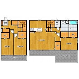 ベル・グラース 3LDKの間取図画像