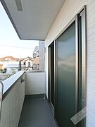日当た良好のバルコニー♪