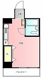 第三下渕ビル ワンルームの間取図画像