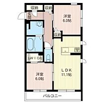 クレア 00103 ｜ 東京都日野市栄町４丁目2-5（賃貸マンション2LDK・1階・57.00㎡） その2