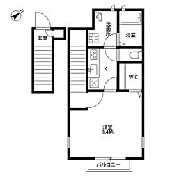 アスピリア ボヌール 2階