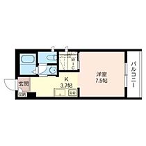 ＶＩＰコート 00303 ｜ 群馬県前橋市古市町338-4（賃貸マンション1R・3階・28.00㎡） その2