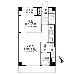 セレーノ 1LDKの間取図画像
