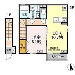 コンパセタ 2階/202