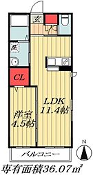 JR総武線 東船橋駅 徒歩1分 3階/-
