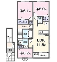 ゾーナ・ヴェルデI番館 2階