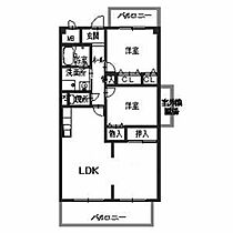 ミューズコート 0301 ｜ 京都府八幡市欽明台中央2-1（賃貸マンション2LDK・3階・63.00㎡） その2