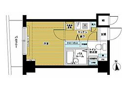 フェニックス桜上水弐番館 1Kの間取図画像