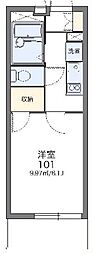 グランシャリオ 1Kの間取図画像