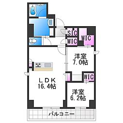 プリマドーレ昭和町 6階