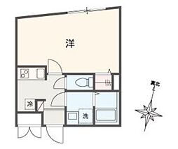 世田谷区松原3丁目マンション 1Kの間取図画像