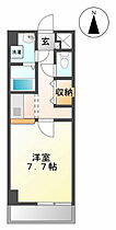 デロリアン 105 ｜ 香川県高松市今里町（賃貸マンション1K・1階・27.20㎡） その2