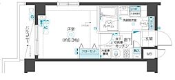 フェニックス練馬桜台 1Kの間取図画像