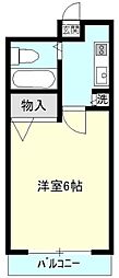 ジュネパレス市川第27 1Kの間取図画像