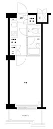 ルーブル神楽坂弐番館 1Kの間取図画像