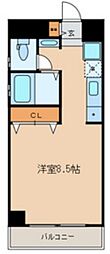 ジュネス石原 ワンルームの間取図画像