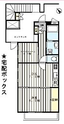 バース十日市場 1SDKの間取図画像