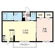 ＣＲ－ＨＯＵＳＥ 00102 ｜ 千葉県木更津市請西南４丁目27-16（賃貸アパート1LDK・1階・45.36㎡） その2