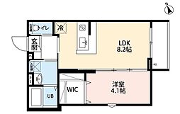 robot home 西大宮IV 1LDKの間取図画像