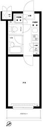 ルーブル蒲田南 1Kの間取図画像