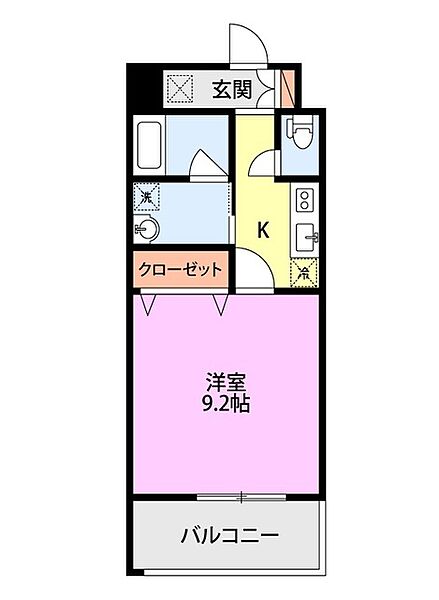 グレイスハイツ東中通タワー 903｜新潟県新潟市中央区東中通１番町(賃貸マンション1K・9階・31.77㎡)の写真 その2