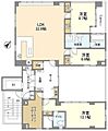 ルクレ日本橋蛎殻町7階91.5万円