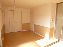 シャルドネA 2階1Kのリビング/ダイニング