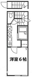 Felice 1Kの間取図画像