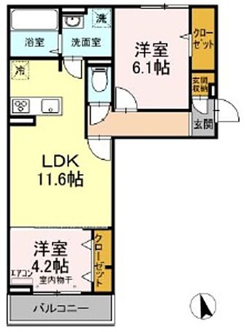 ホームズ つくばエクスプレス 柏の葉キャンパス駅 徒歩28分 2ldk 賃料8万円 3階 58 46 賃貸アパート住宅情報