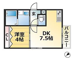 ルミエール西代B棟 1階