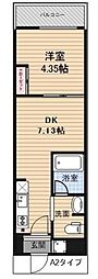アーバンパーク東日暮里 1DKの間取図画像