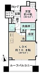 グローベルザ・ステーション三ノ輪 1LDKの間取図画像