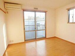 コーポさるいだ 202. 2階1Kのリビング/ダイニング