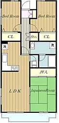アルティザ相武台 3LDKの間取図画像