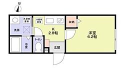 仮称豊島区要町2丁目計画 1階1Kの間取り