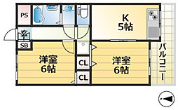 中道グリーンハイツ 4階
