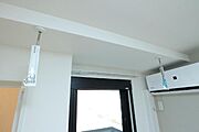 設備 室内物干し