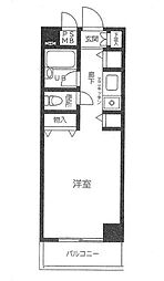 エル ワンルームの間取図画像