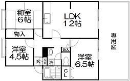 サンビレッジ東神田C棟 3LDKの間取図画像