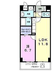 カーサペーラ 2LDKの間取図画像