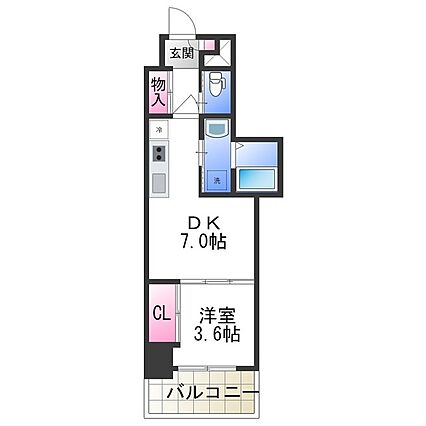 クローバー・ビュー北花田_間取り_1