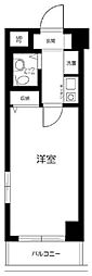 日神パレステージ町田 1Kの間取図画像