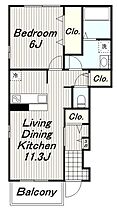 東京都町田市本町田218-1（賃貸アパート1LDK・1階・44.18㎡） その2